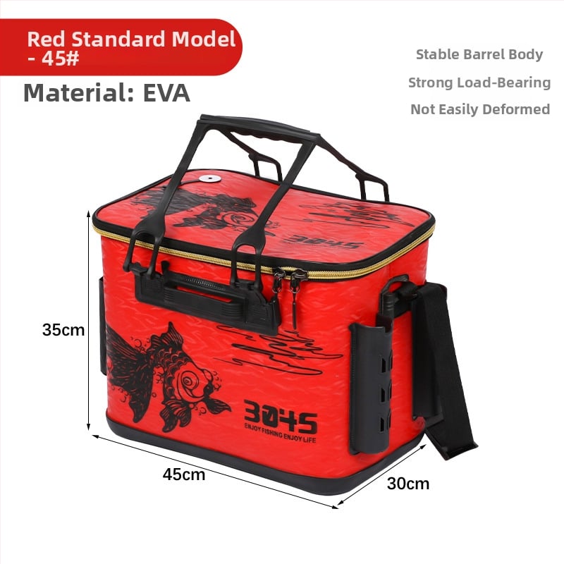 Rod-sissepandav püügikasti lusika hoiukarp – EVA kõva korpus, veekindel integreeritud kalastustorud elavatele kaladele