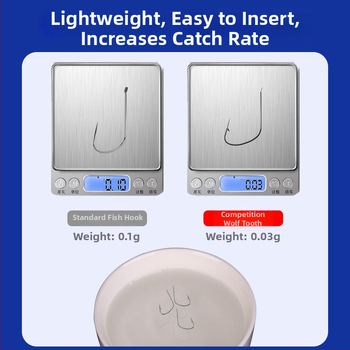 Kuke za ribolov s dvostrukim podlinijskim udicama, bodlje, 20 kom, duljina užeta 70 cm