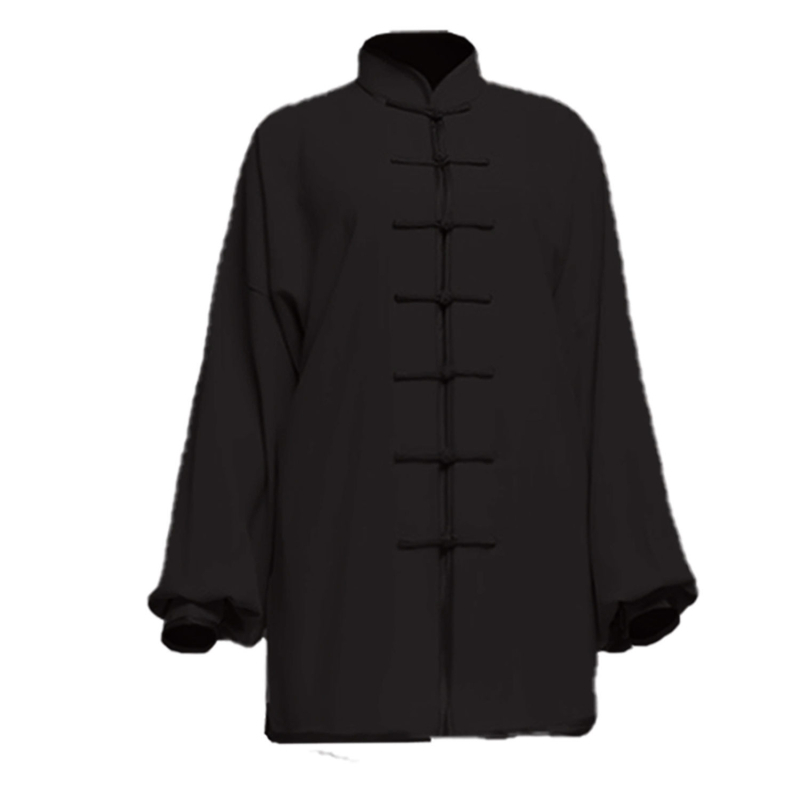 Taiji stiliaus viršus etniniam šokiui - unisex, Chenille audinys su Spandex mišiniu 30–50%, pavasaris 2025