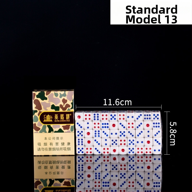 Kockice za igru – 5 paketa plastike, s zaobljenim rubovima, za bar igre