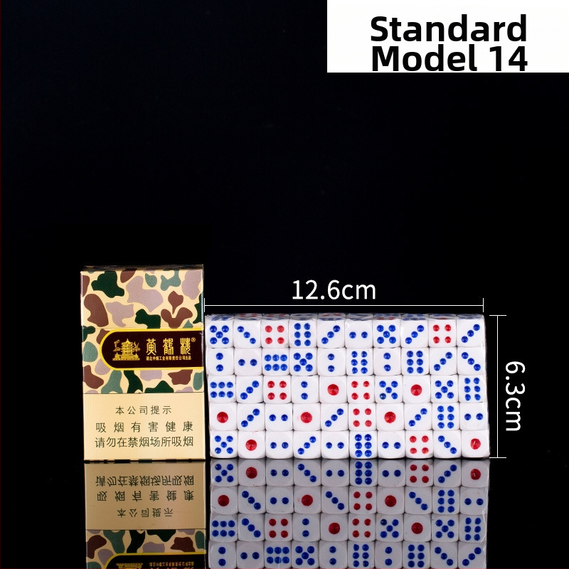 Kockice za igru – 5 paketa plastike, s zaobljenim rubovima, za bar igre