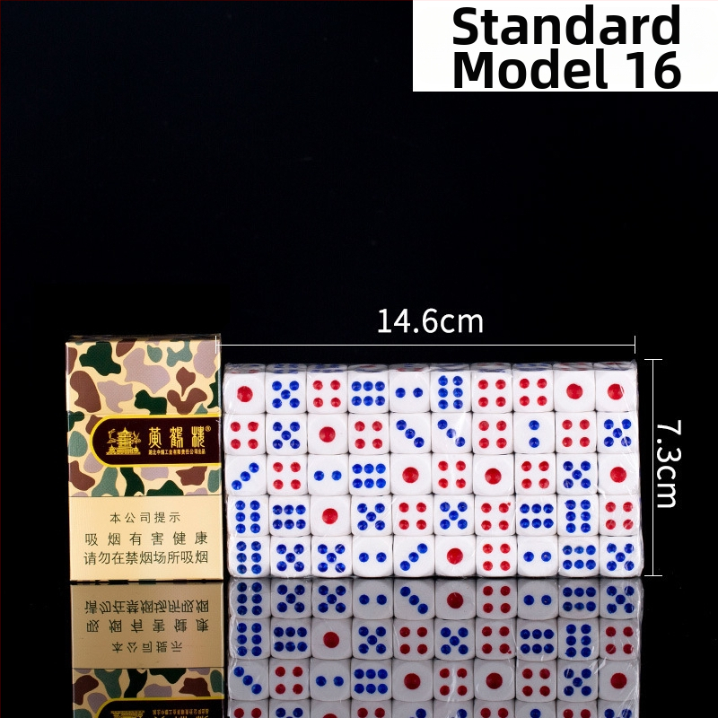 Kockice za igru – 5 paketa plastike, s zaobljenim rubovima, za bar igre