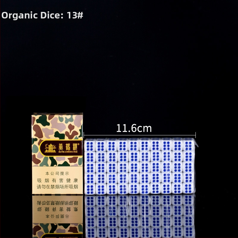 Kockice za igru – 5 paketa plastike, s zaobljenim rubovima, za bar igre