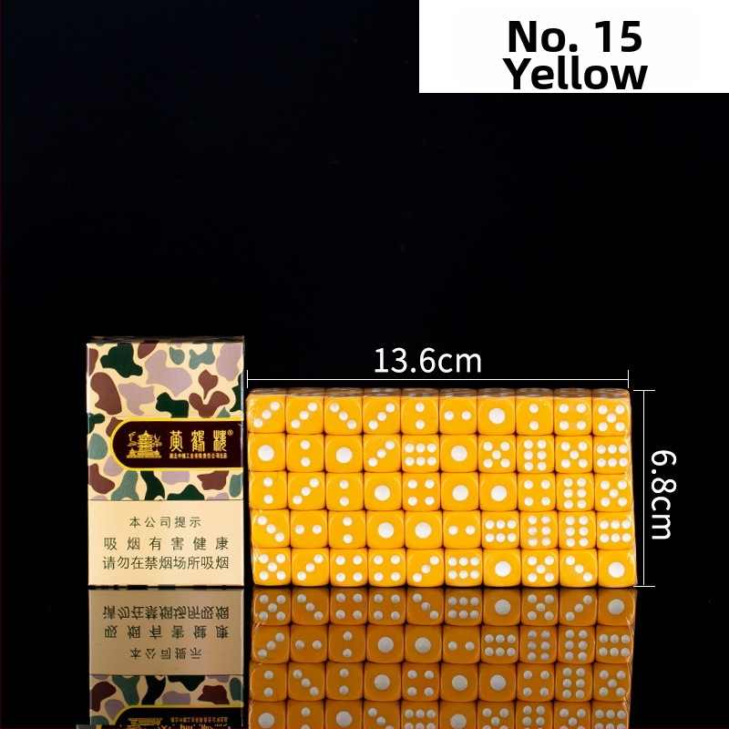 Kockice za igru – 5 paketa plastike, s zaobljenim rubovima, za bar igre