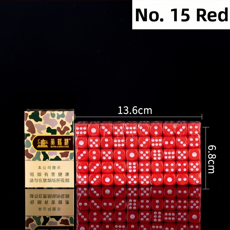 Kockice za igru – 5 paketa plastike, s zaobljenim rubovima, za bar igre