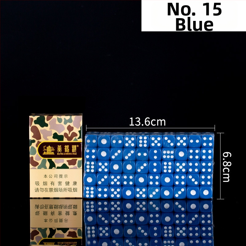 Kockice za igru – 5 paketa plastike, s zaobljenim rubovima, za bar igre