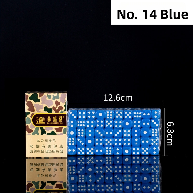 Kockice za igru – 5 paketa plastike, s zaobljenim rubovima, za bar igre