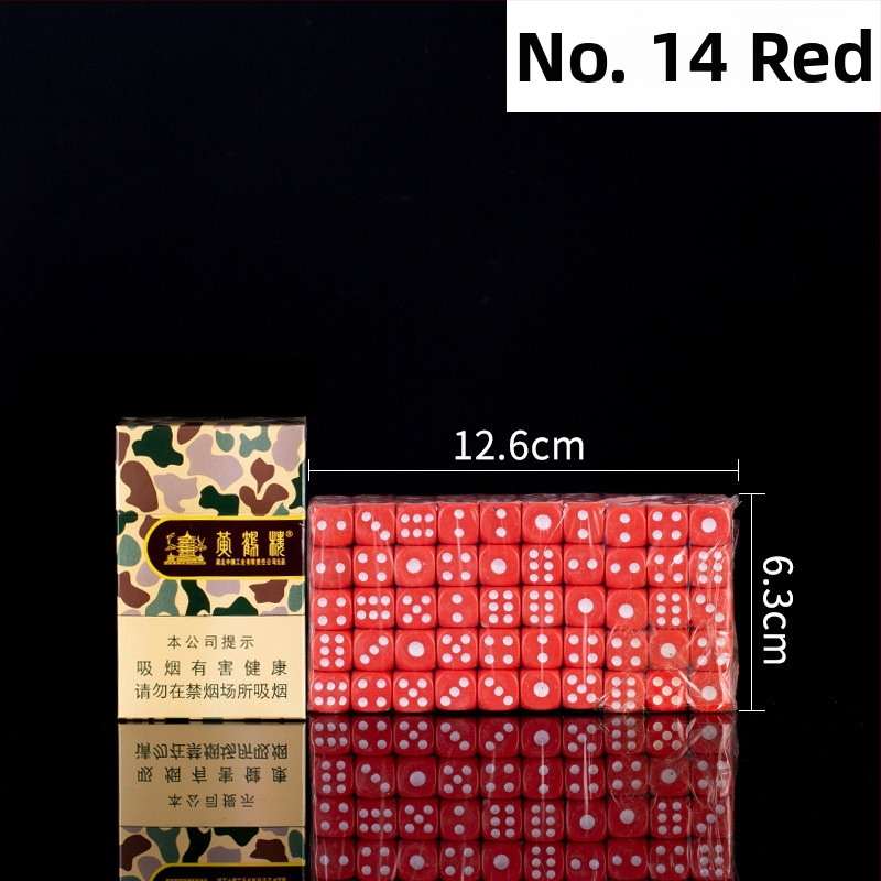 Kockice za igru – 5 paketa plastike, s zaobljenim rubovima, za bar igre