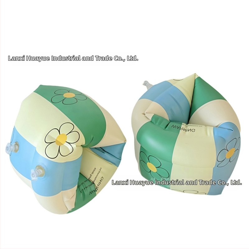 Bērnu peldēšanas gredzens uz rokas ar karikatūru drukāšanu, videi draudzīgs PVC, 0.21 mm biezums, manuāla piepumpēšana