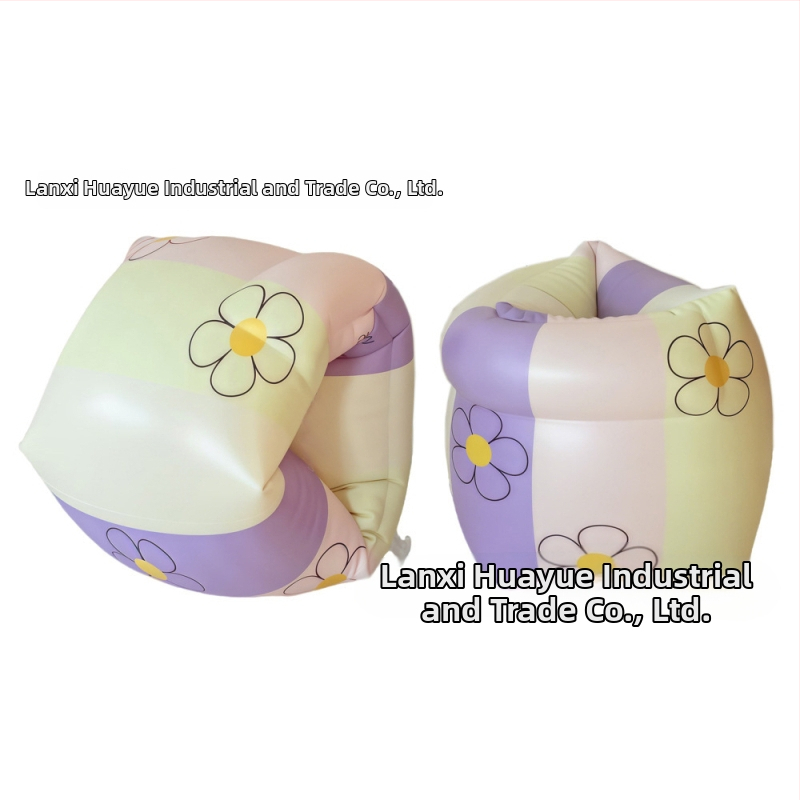 Bērnu peldēšanas gredzens uz rokas ar karikatūru drukāšanu, videi draudzīgs PVC, 0.21 mm biezums, manuāla piepumpēšana