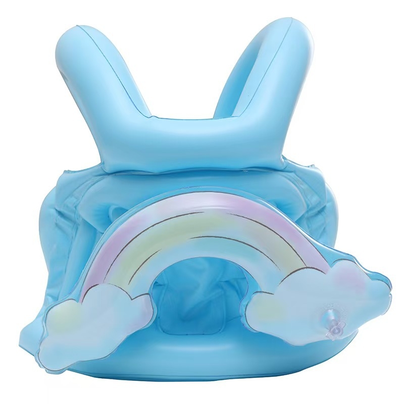 Bērnu peldēšanas gredzens uz rokas ar karikatūru drukāšanu, videi draudzīgs PVC, 0.21 mm biezums, manuāla piepumpēšana