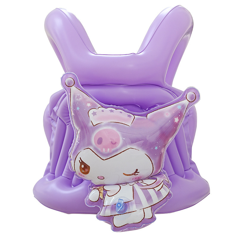 Bērnu peldēšanas gredzens uz rokas ar karikatūru drukāšanu, videi draudzīgs PVC, 0.21 mm biezums, manuāla piepumpēšana