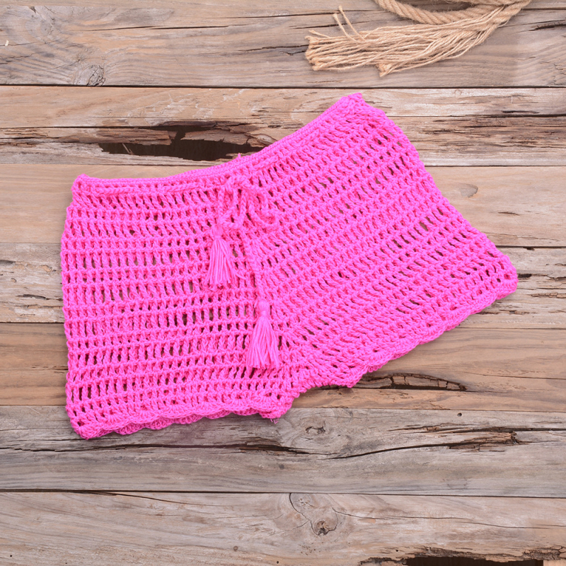 Moterų bikini kelnaitės - dirželio detalė, vienos spalvos, Lyocell 90%, medvilninis pamušalas