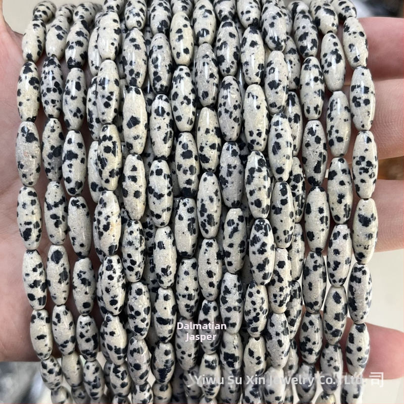 6x16 mm rižaste perle od agat i aventurina, cilindrične perle, slobodne perle, poluproizvodi za DIY ogrlice