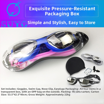 Peldēšanas brilles - Fast travel, polikarbonāta lēcas, pieaugušajiem