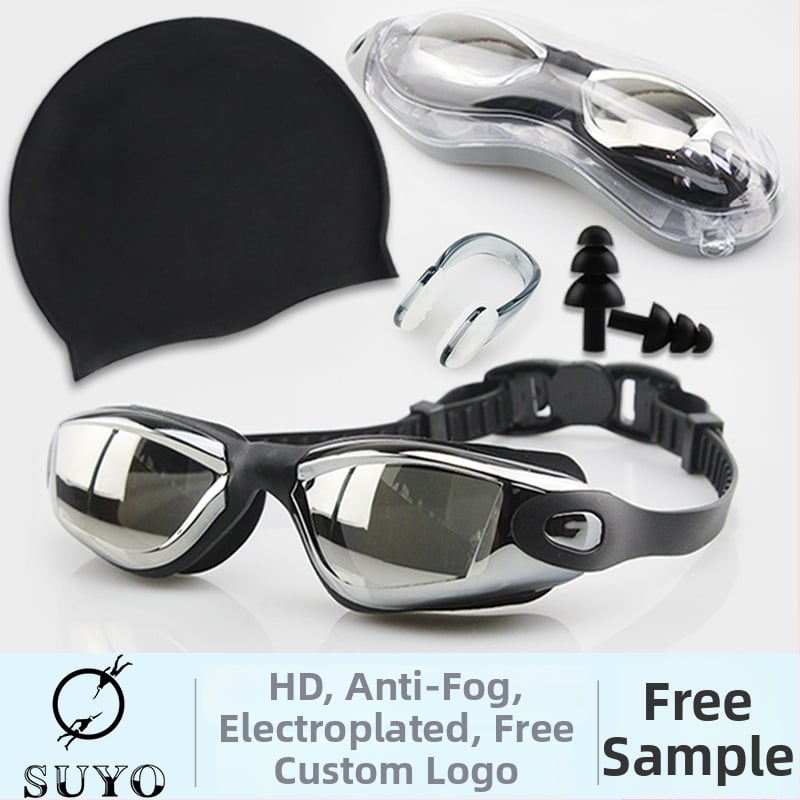 Peldēšanas brilles - Fast travel, polikarbonāta lēcas, pieaugušajiem