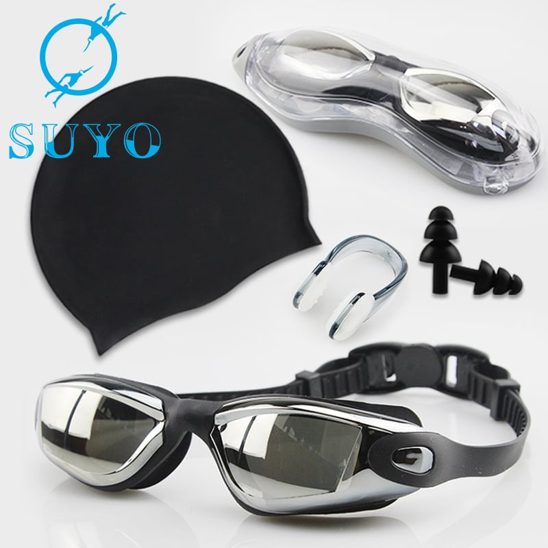 Peldēšanas brilles - Fast travel, polikarbonāta lēcas, pieaugušajiem