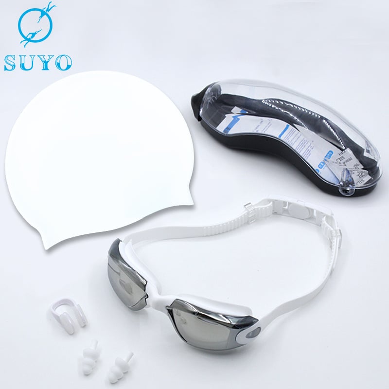 Peldēšanas brilles - Fast travel, polikarbonāta lēcas, pieaugušajiem