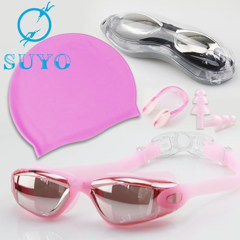 Peldēšanas brilles - Fast travel, polikarbonāta lēcas, pieaugušajiem