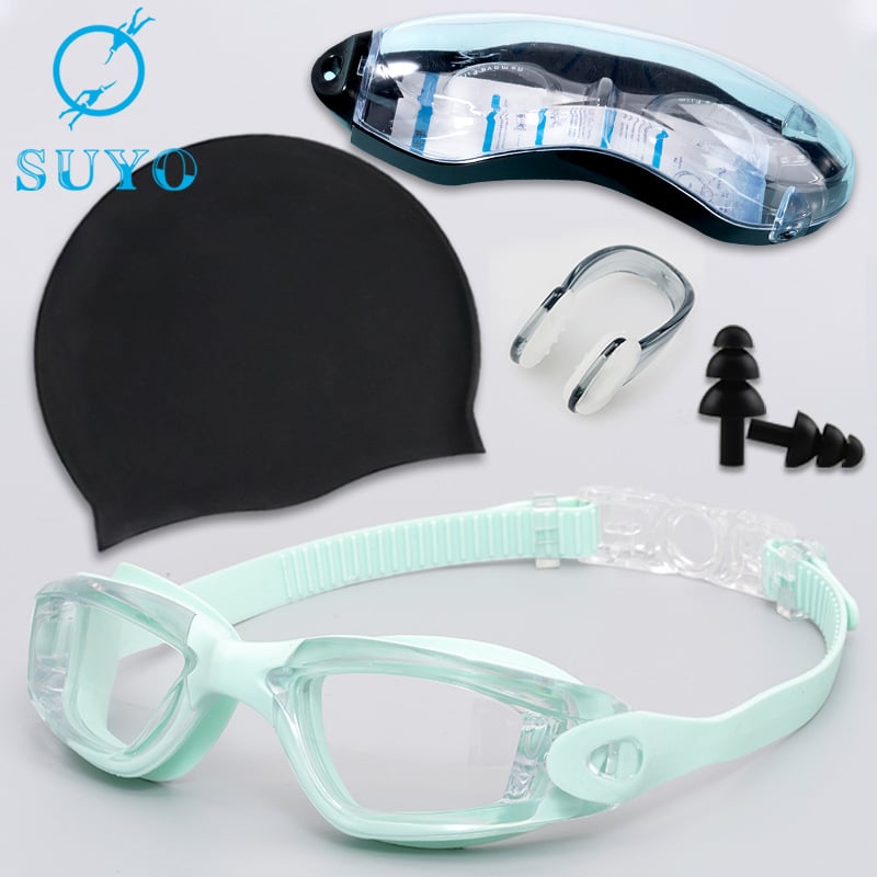 Peldēšanas brilles - Fast travel, polikarbonāta lēcas, pieaugušajiem