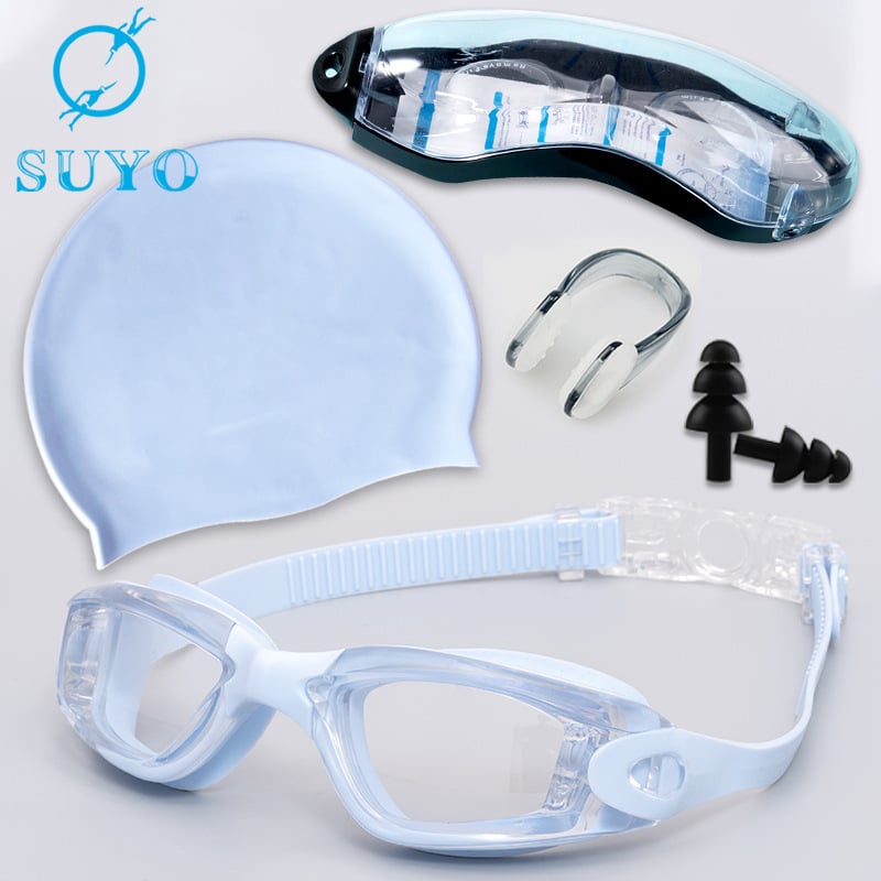 Peldēšanas brilles - Fast travel, polikarbonāta lēcas, pieaugušajiem