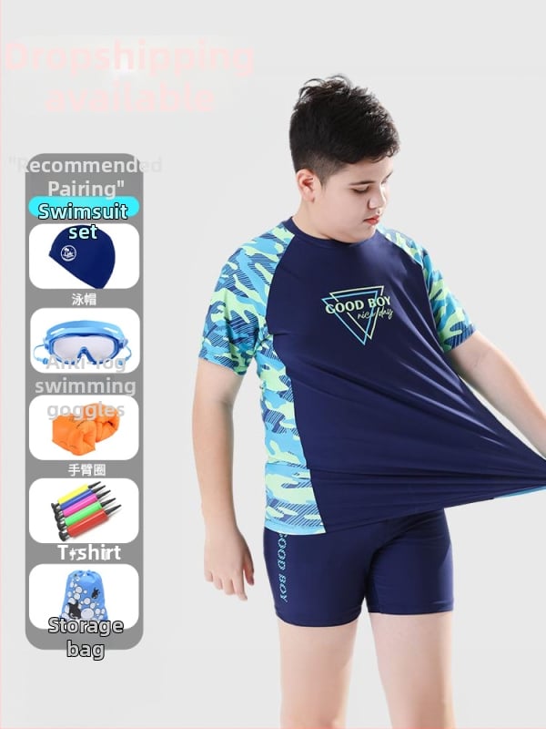 Muzhi Sea plaukimo kostiumas berniukams ir paaugliams, UV apsauga, greitas džiūvimas, 6–14 metų, 85% poliesteris, 200 g, pamušalas 100% poliesteris, briefs