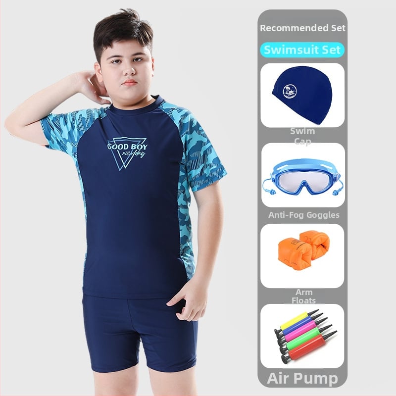 Muzhi Sea plaukimo kostiumas berniukams ir paaugliams, UV apsauga, greitas džiūvimas, 6–14 metų, 85% poliesteris, 200 g, pamušalas 100% poliesteris, briefs