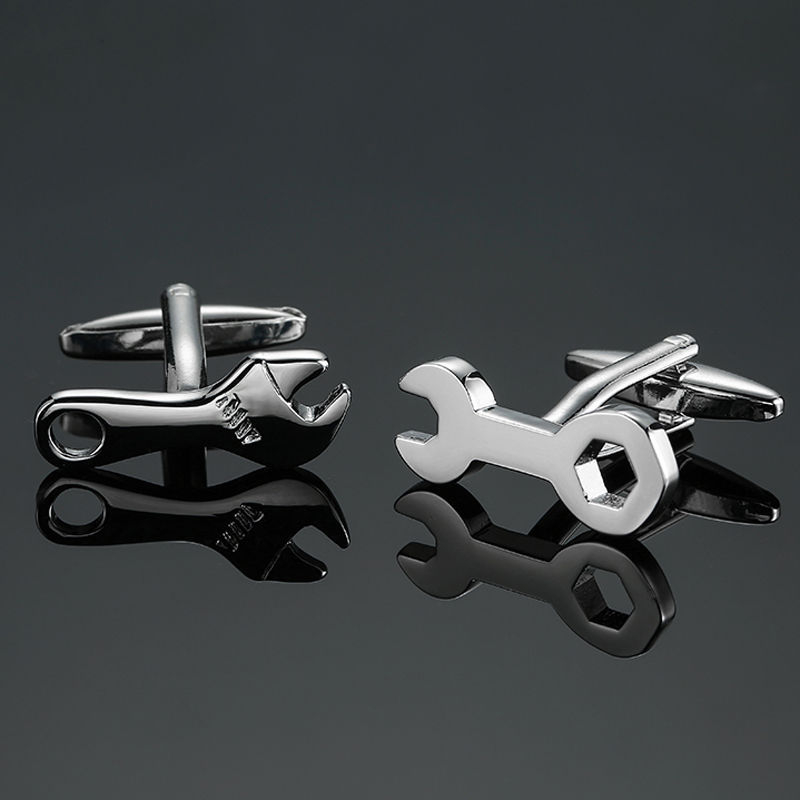 Rankogalių segtukai, sporto įrangos motyvas, varis, elektroplakavimas, kristalas, universalus stilius