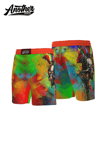 MMA rövidnadrág uniszex felnőtteknek – AnotherBoxer, 95% poliészter, bélés: poliészter keverék 95%, alkalmas Szanda és Brazil Jiu-Jitsu edzésekhez