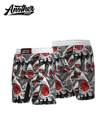 MMA rövidnadrág uniszex felnőtteknek – AnotherBoxer, 95% poliészter, bélés: poliészter keverék 95%, alkalmas Szanda és Brazil Jiu-Jitsu edzésekhez