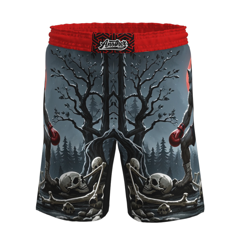 MMA rövidnadrág uniszex felnőtteknek – AnotherBoxer, 95% poliészter, bélés: poliészter keverék 95%, alkalmas Szanda és Brazil Jiu-Jitsu edzésekhez