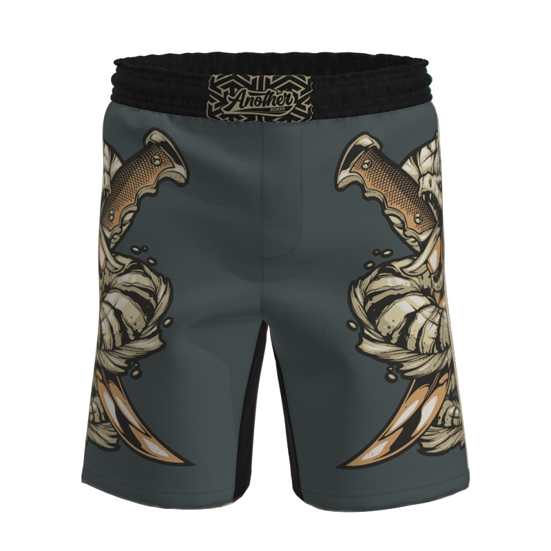 MMA rövidnadrág uniszex felnőtteknek – AnotherBoxer, 95% poliészter, bélés: poliészter keverék 95%, alkalmas Szanda és Brazil Jiu-Jitsu edzésekhez