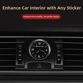 Automobilinis laikrodis su apšvietimu, skaitmeninis kvarcinis laikrodis, belaidis, metalinis korpusas, modelis 013, su logotipu spausdintu