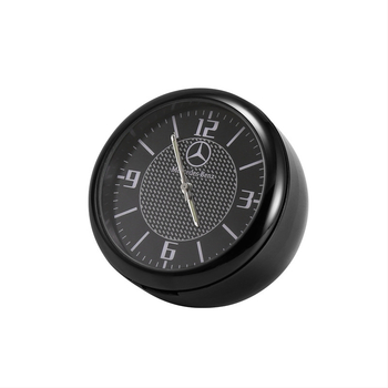 Automobilinis laikrodis su apšvietimu, skaitmeninis kvarcinis laikrodis, belaidis, metalinis korpusas, modelis 013, su logotipu spausdintu