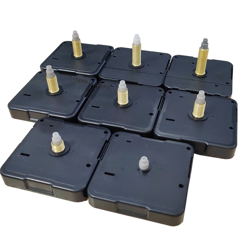 5168S kvarc óramű, csendes járású, másodpercmutató, műanyag ház, modern minimalista stílus, DIY falióra