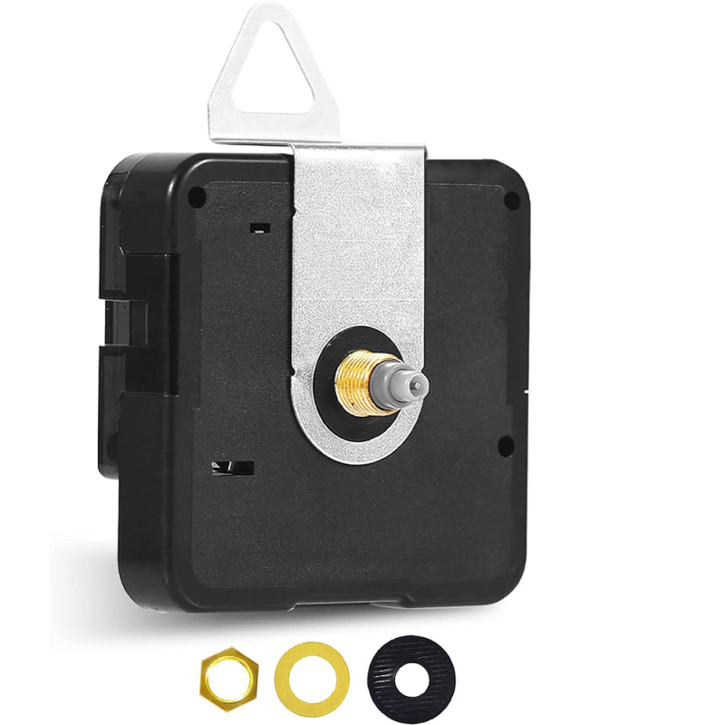 5168S kvarc óramű, csendes járású, másodpercmutató, műanyag ház, modern minimalista stílus, DIY falióra