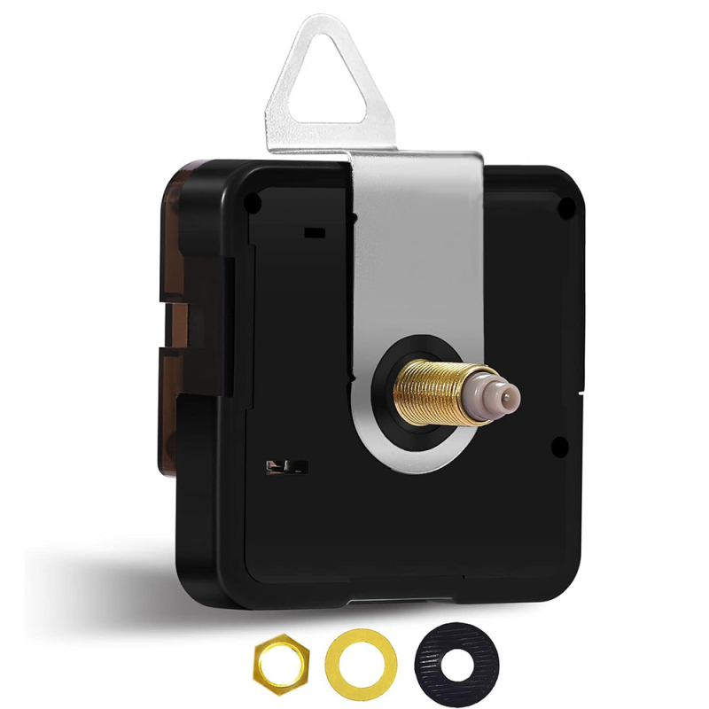 5168S kvarc óramű, csendes járású, másodpercmutató, műanyag ház, modern minimalista stílus, DIY falióra