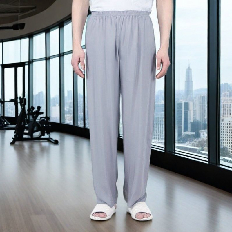 Taiji kelnės unisex – Vinylon-Lycra audinys su lino įdėklu, Sanda kovos menų treniruočių kelnės (Vinylon 51–70%, lino įdėklas 51–70%)