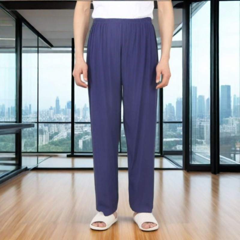 Taiji kelnės unisex – Vinylon-Lycra audinys su lino įdėklu, Sanda kovos menų treniruočių kelnės (Vinylon 51–70%, lino įdėklas 51–70%)