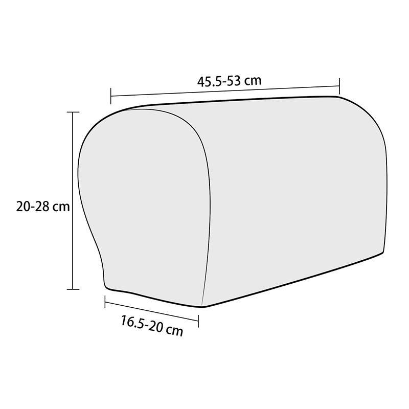 Kanapé karfa huzat – poliészter-spandex, hotel stílus