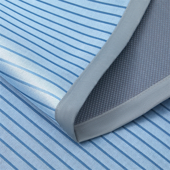 Rinkinys kilimėlių: antibakterinis ice-silk audinys, siuvinėjimas, skalbiamas, sulankstomas pritaikytas kilimėlis, viskozės pluoštas