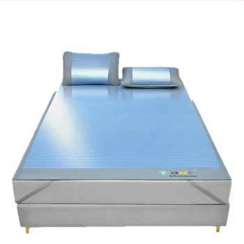 Rinkinys kilimėlių: antibakterinis ice-silk audinys, siuvinėjimas, skalbiamas, sulankstomas pritaikytas kilimėlis, viskozės pluoštas