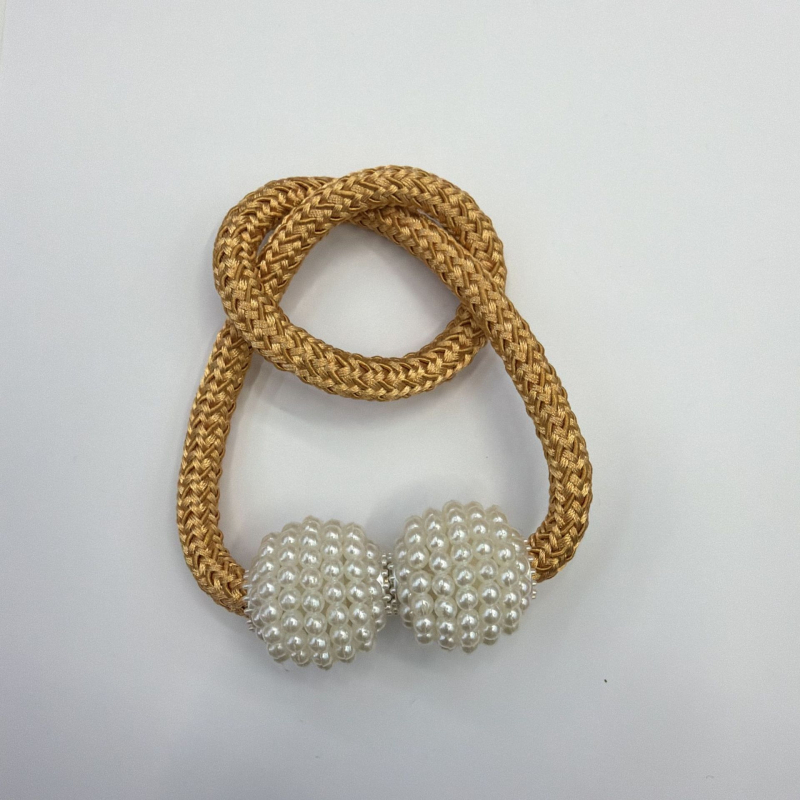 Magnetinės užuolaidų gesagtelės be gręžimo — šiuolaikinis minimalistinis dizainas — poliesteris, plastikas, magnetas — pritaikomas