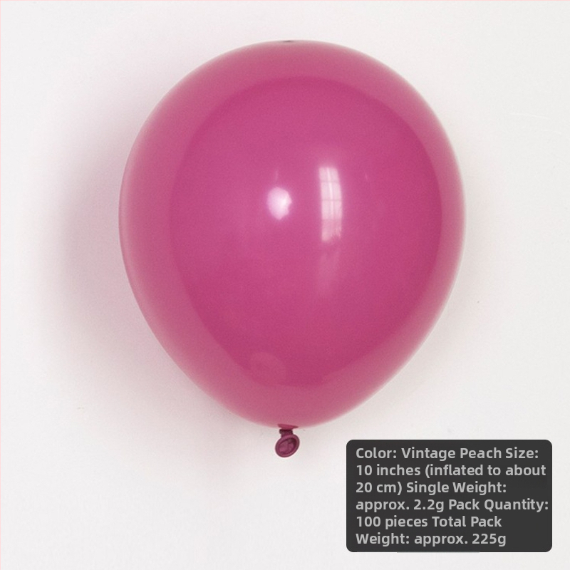 Haolin latekso balionas - apvalus, be spausdinto logotipo, be IP licencijos