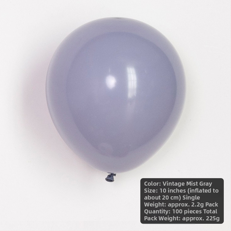 Haolin latekso balionas - apvalus, be spausdinto logotipo, be IP licencijos