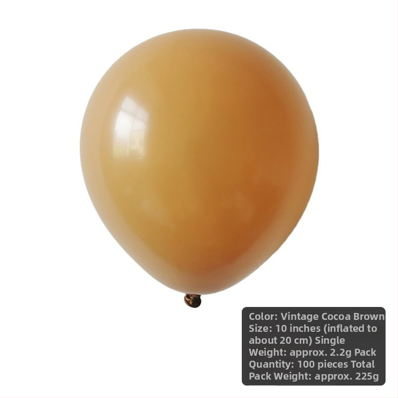 Haolin latekso balionas - apvalus, be spausdinto logotipo, be IP licencijos