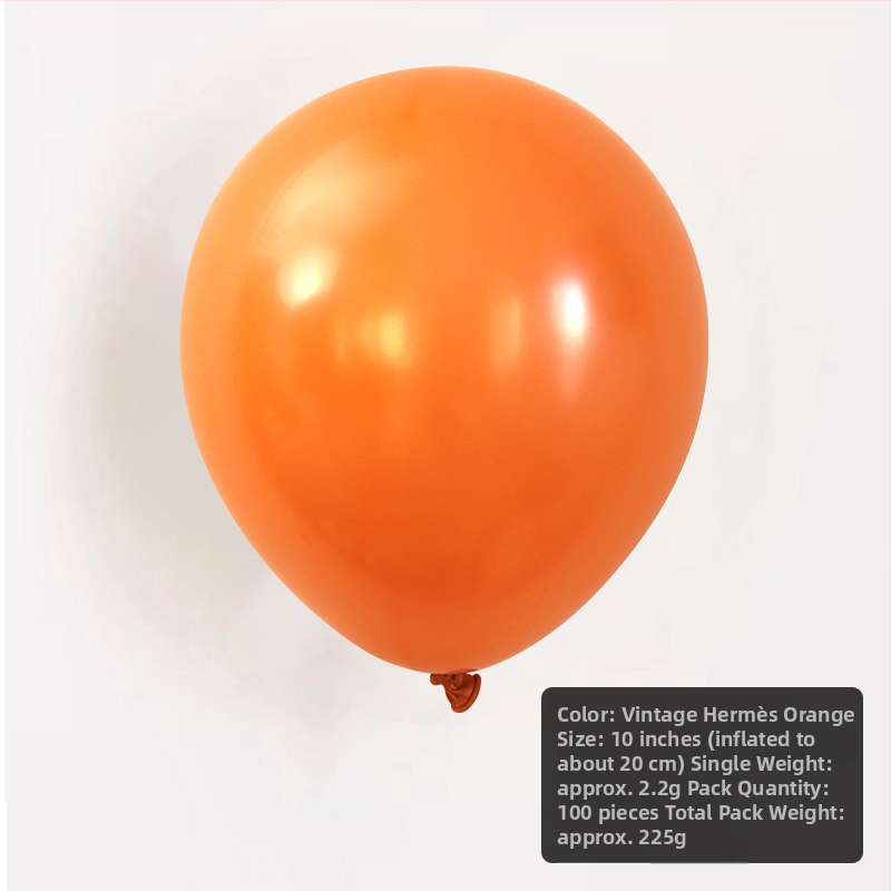 Haolin latekso balionas - apvalus, be spausdinto logotipo, be IP licencijos