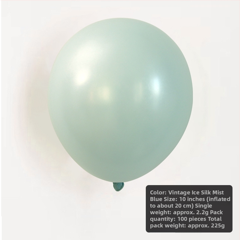 Haolin latekso balionas - apvalus, be spausdinto logotipo, be IP licencijos