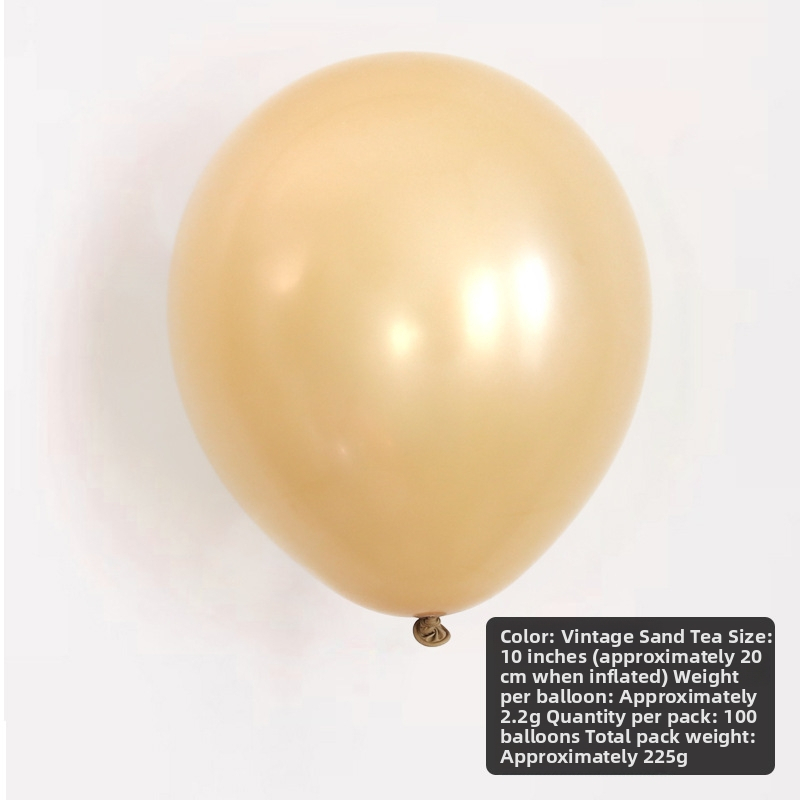 Haolin latekso balionas - apvalus, be spausdinto logotipo, be IP licencijos