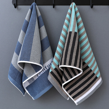 Pamukani ručnik za lice, 100% pamuk, debeli, visoka upijnost, Jacquard tkivo, za odrasle i djecu